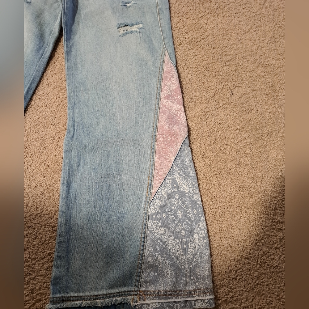 1 left 🌟New Patchwork bell bottoms - Picture 8 of 9